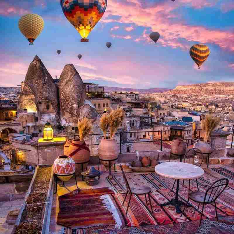 جاذبه های گردشگری کاپادوکیا